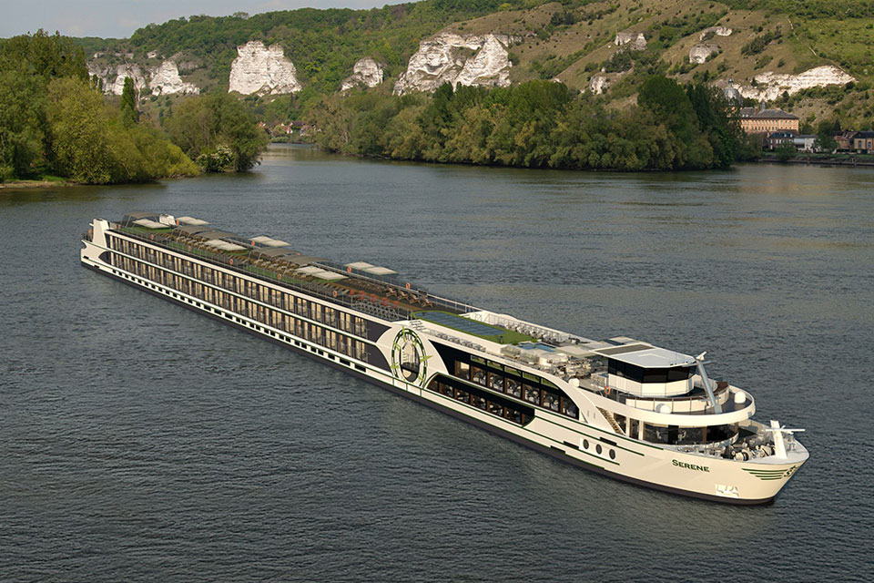 Tauck Reveals Names, First Renderings of New Riverboats. Travel Advisors and Guests Tapped to Name New Ships  (Image at LateCruiseNews.com - March 2025)