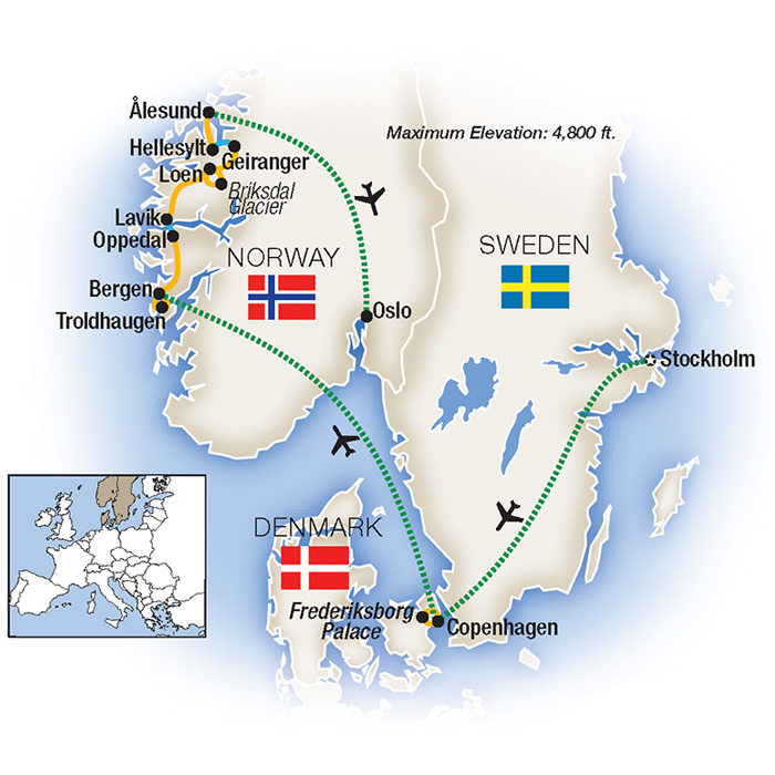 Scandinavia Escorted Tours & Tour Packages Tauck