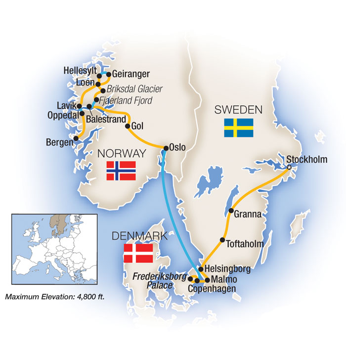 Scandinavia Escorted Tours & Tour Packages Tauck