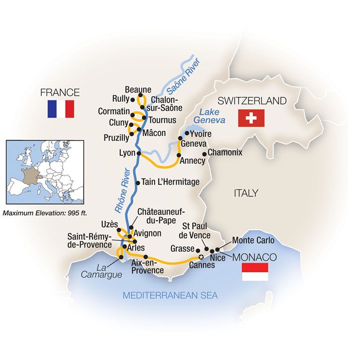 Rhone River Cruises | Tauck