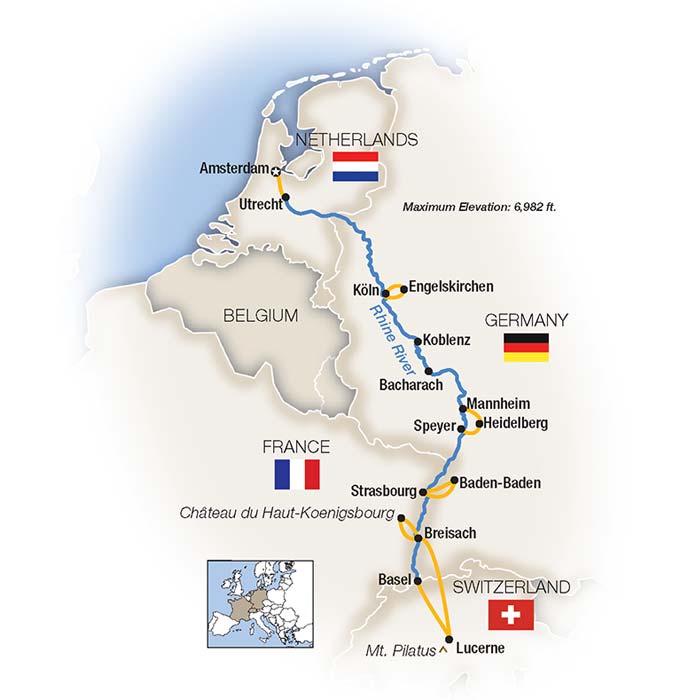bhtm rhine river cruise from amsterdam to switzerland