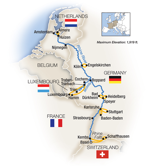 Rhine And Moselle River Cruise 2022 / 2023 | Tauck