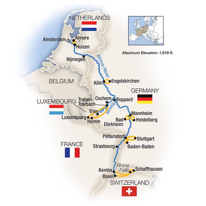 Rhine And Moselle River Cruise 2023 / 2024 | Tauck