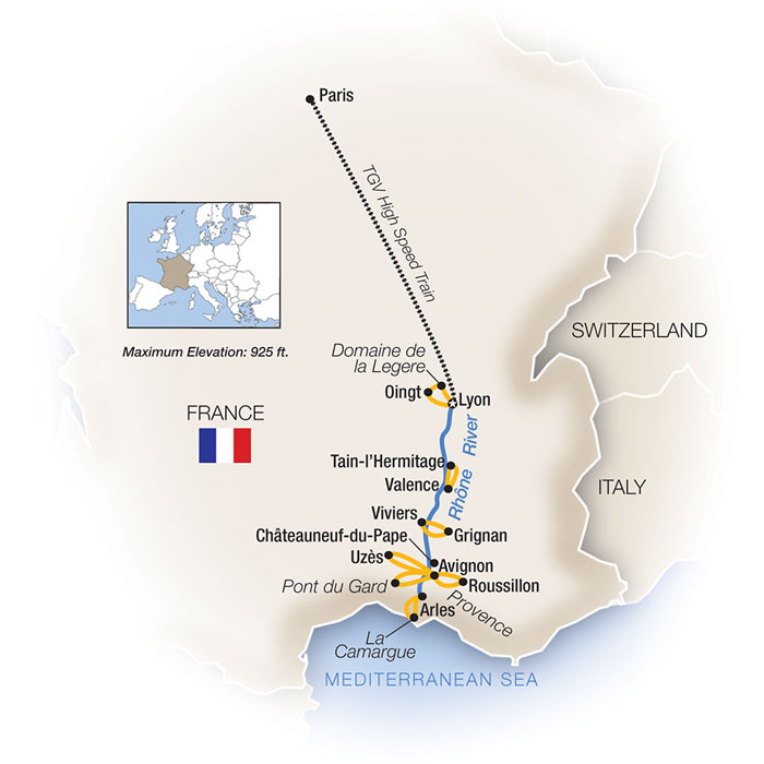 Southern France River Cruises 2023 / 2024 Tauck