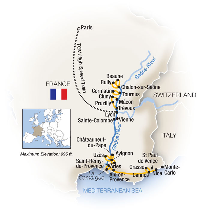 Riverboat Cruises In France 2024 / 2025 Tauck