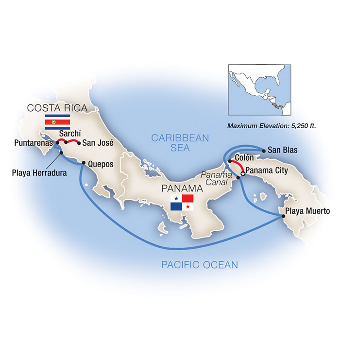 Costa Rica & Panama Canal Cruise 2024 | Tauck